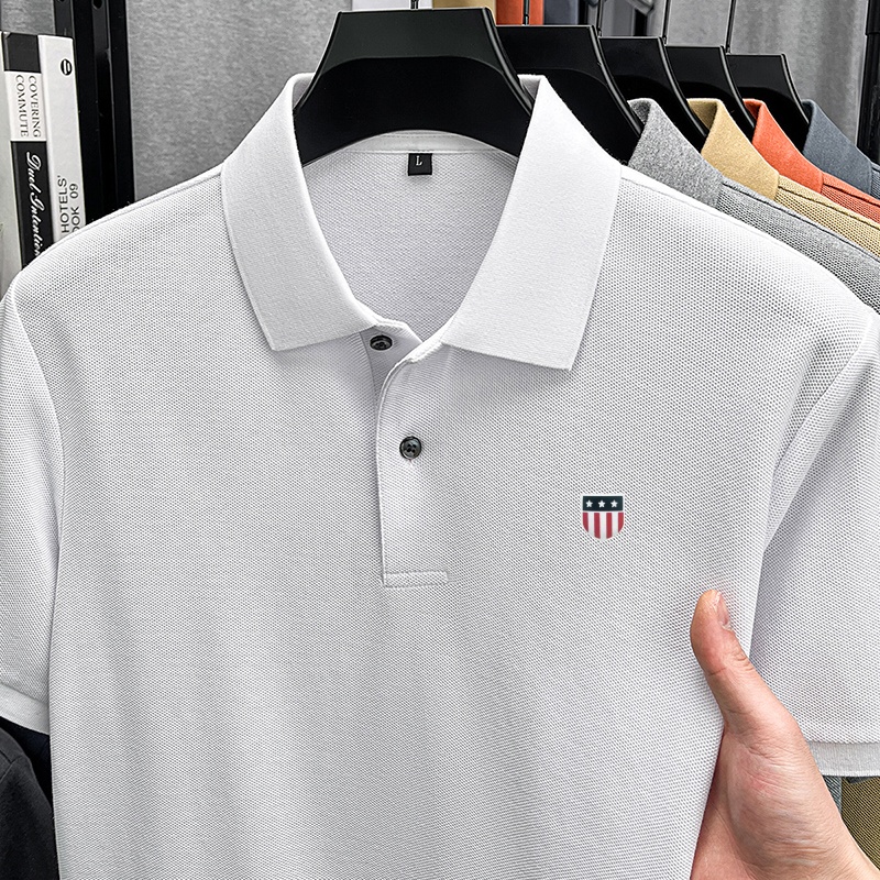 Summer Clothing Options - Polo a Maniche Corte da Uomo