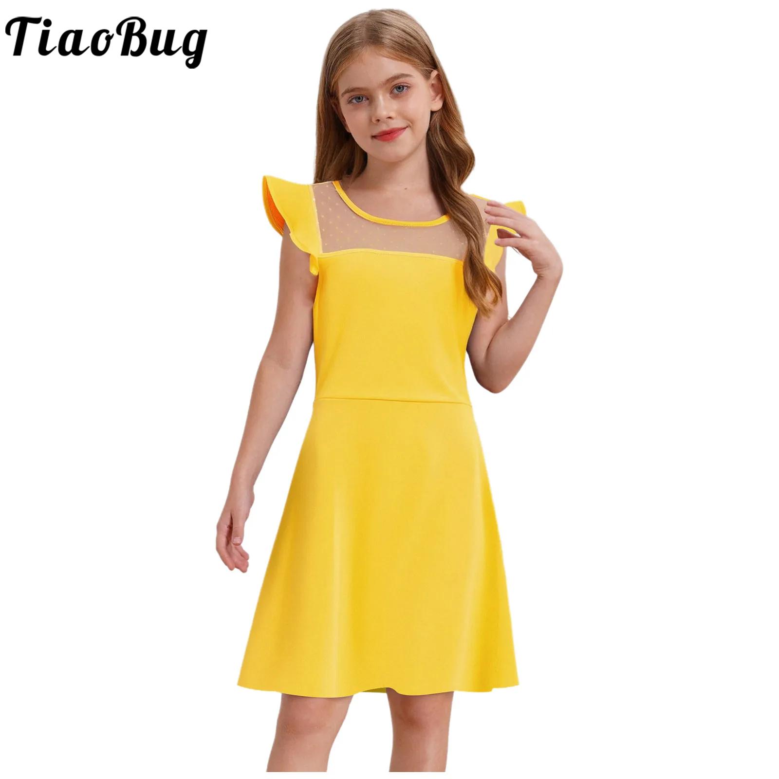 Summer Clothing Teens - Abito estivo per ragazze adolescenti Maniche