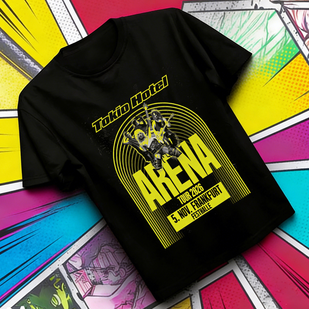 Summer Clothing Teens - Maglietta in cotone Tokio Hotel Arena