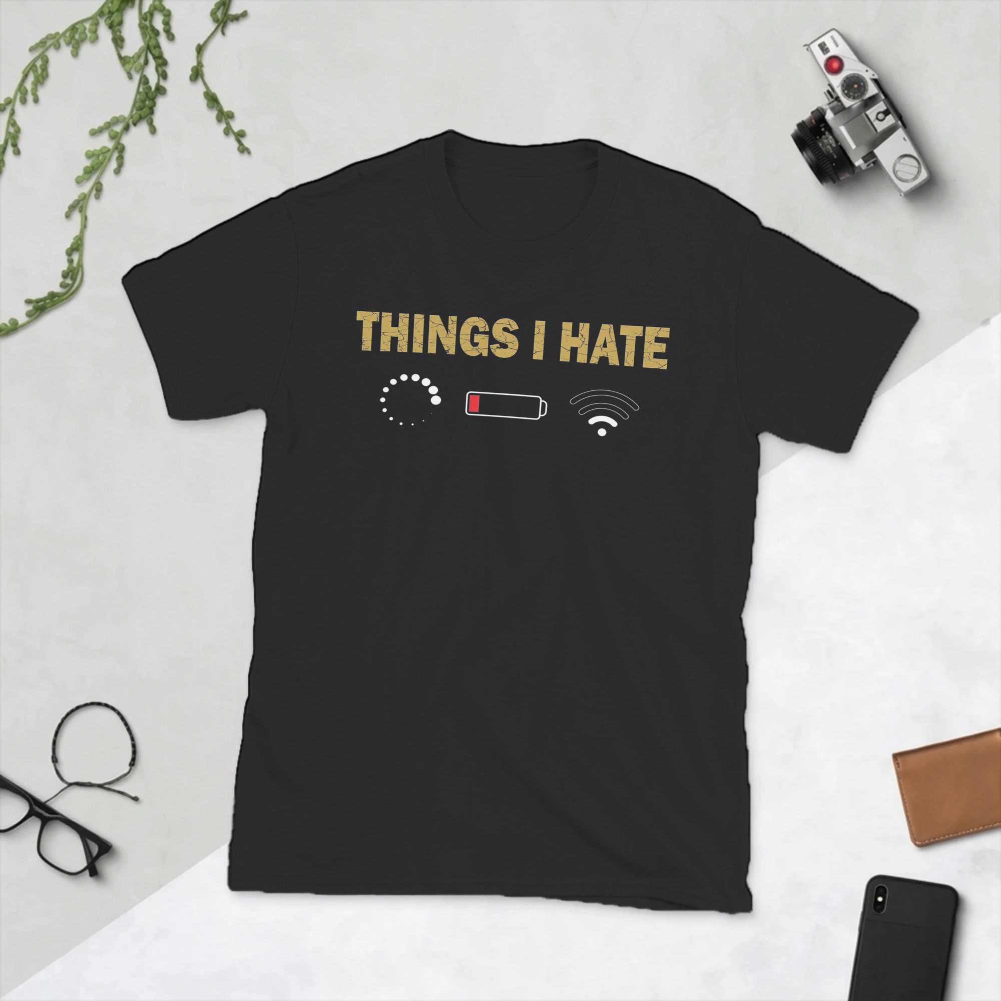 Summer Clothing Outfit Ideas - Maglietta da uomo con stampa 'Things