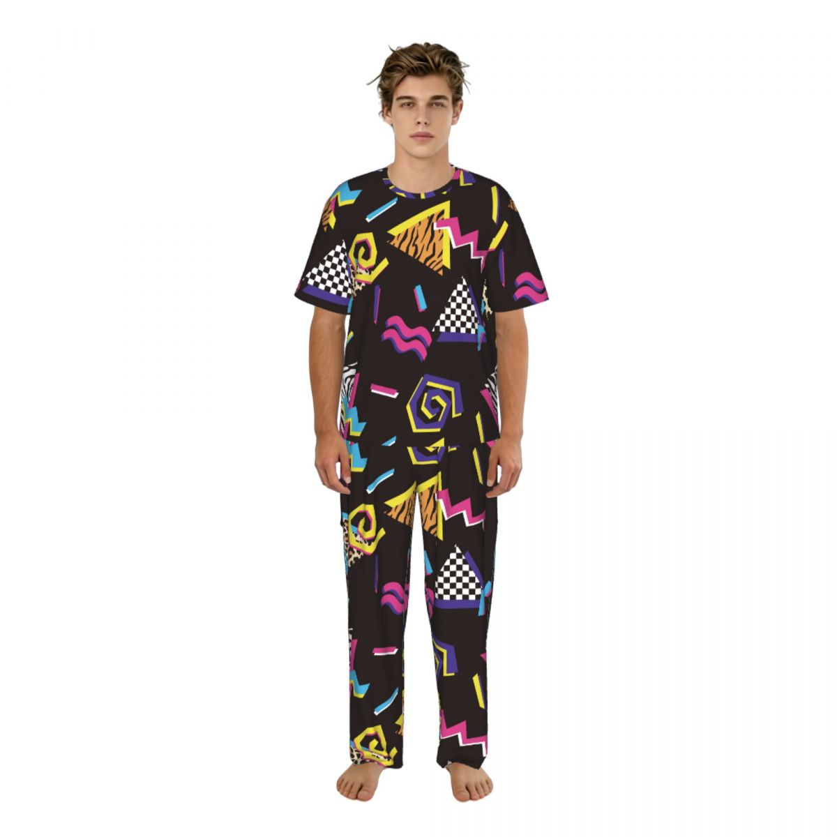 Summer Clothing Styles - Pigiama da uomo a maniche corte