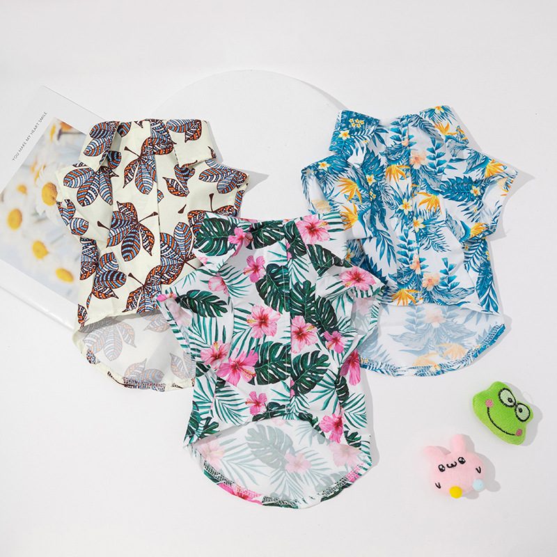 Summer Dog Clothing - Camicia hawaiana per cani Camicie hawaiane