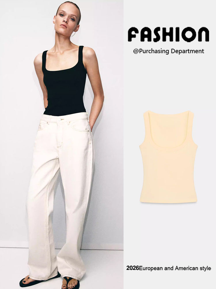 Summer Clothing Options - T-Shirt Senza Maniche Slim Fit con