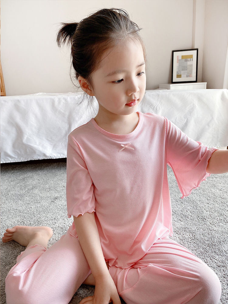 Summer Clothing Teens - Pigiama per Bambina, Abbigliamento da Casa