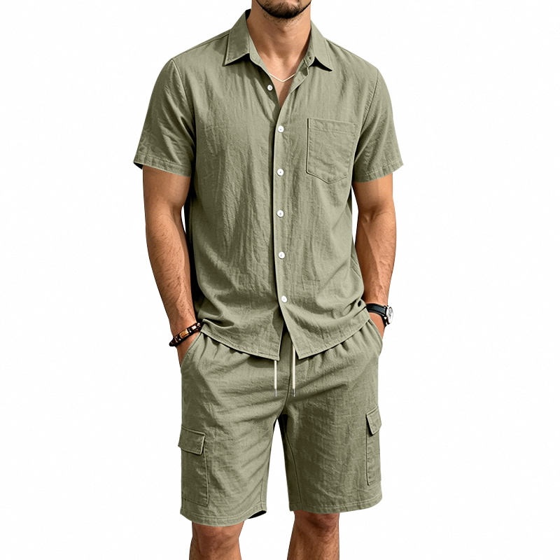 Summer Clothing Outfits - Completo Estivo da Uomo in Lino