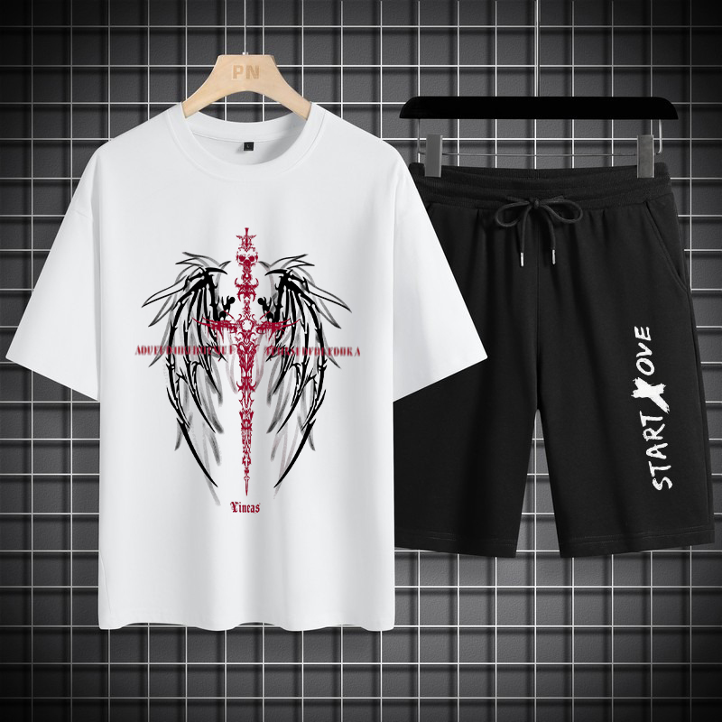 1 pezzo Set di t-shirt da uomo - Summer Clothing Outfits recensione e prezzo
