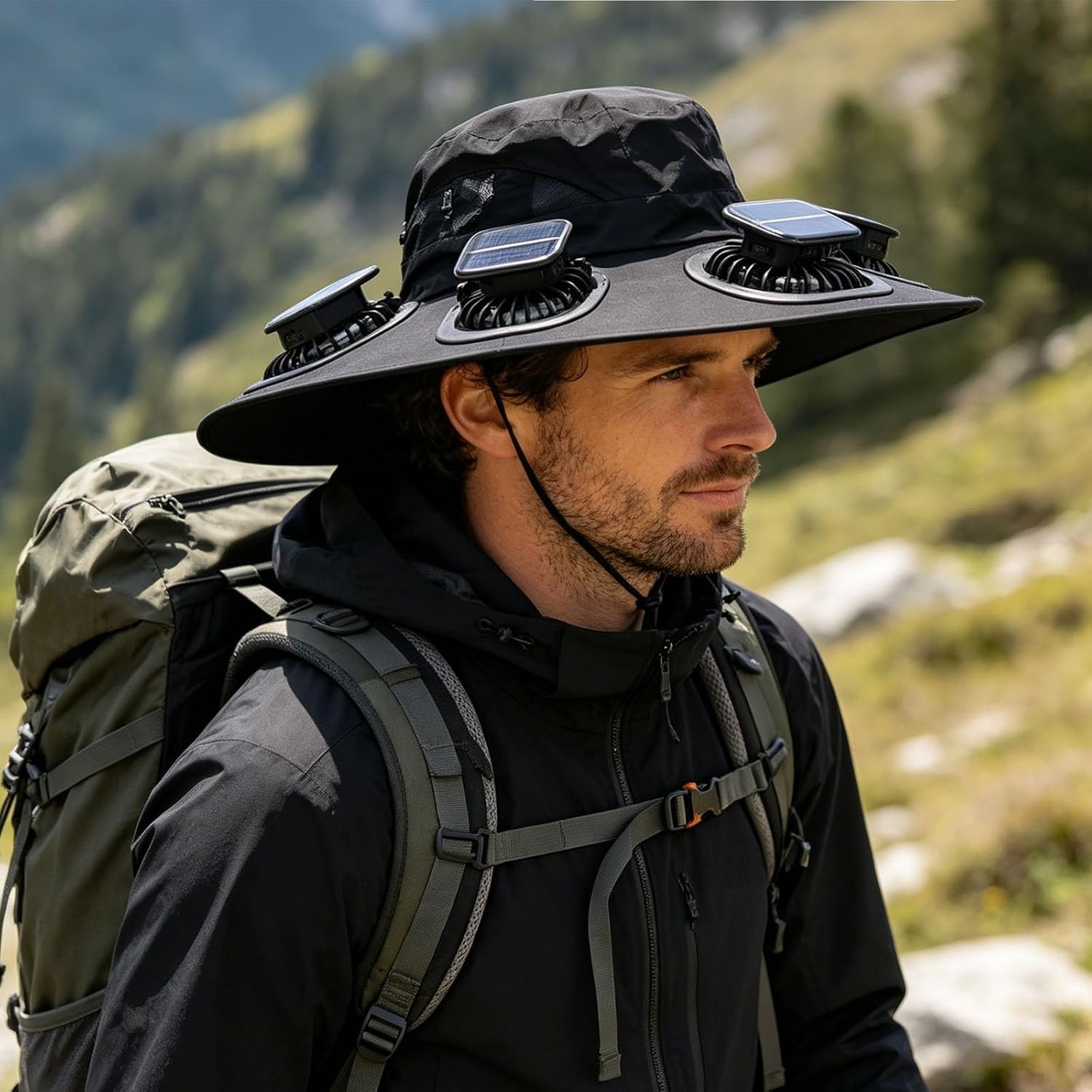 Cappello con 6 ventole solari, - Summer Clothing Capsule recensione e prezzo