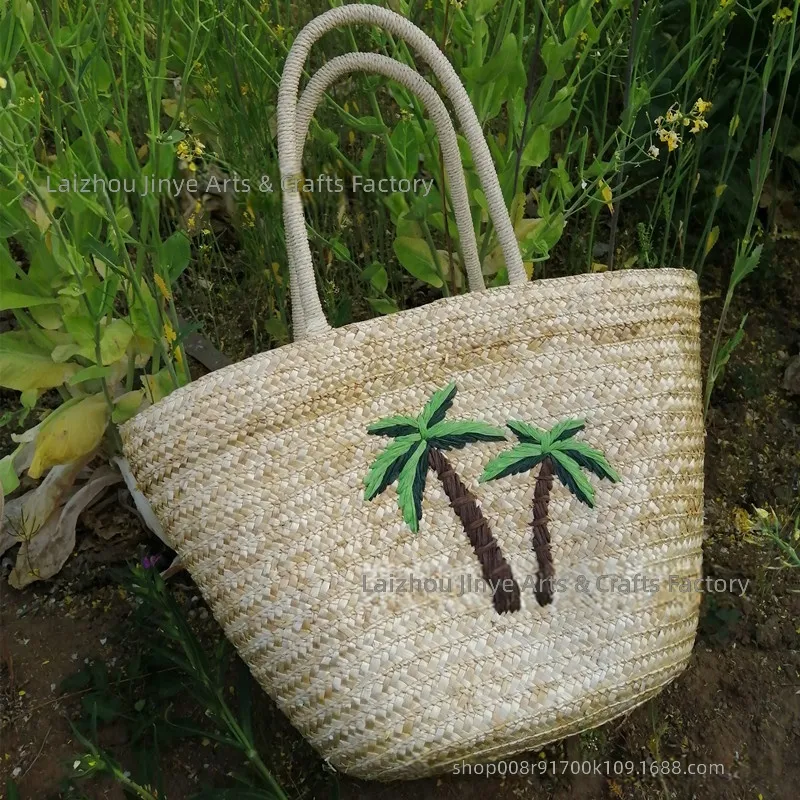 Borsa a secchiello da donna in - Beach Bag Straw recensione e prezzo