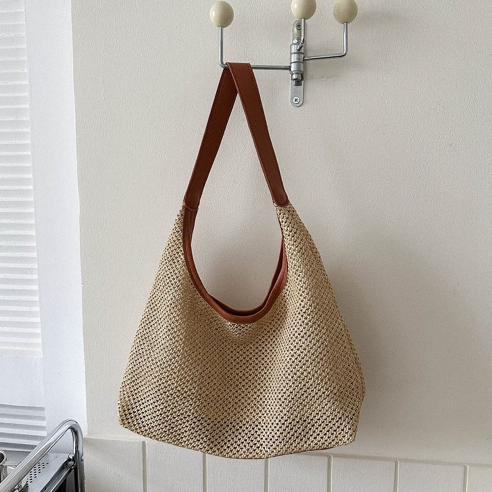Borsa in Paglia Intrecciata Mo - Beach Bag Straw recensione e prezzo