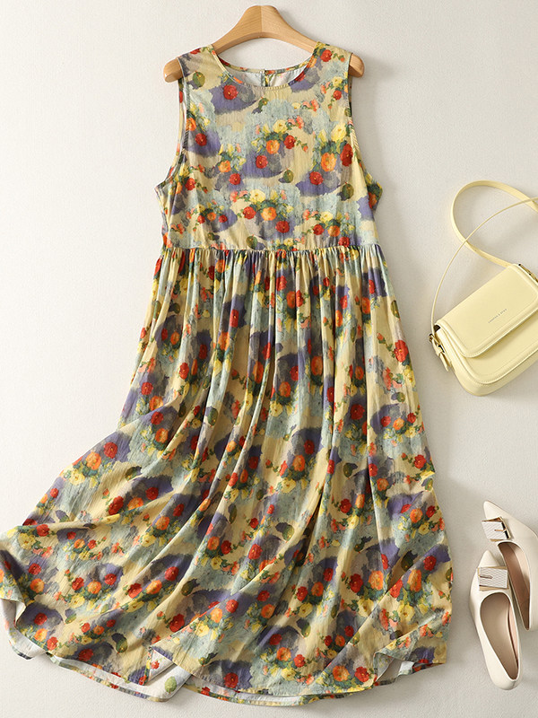 Abito lungo estivo con stampa  - Summer Clothing Vibes recensione e prezzo