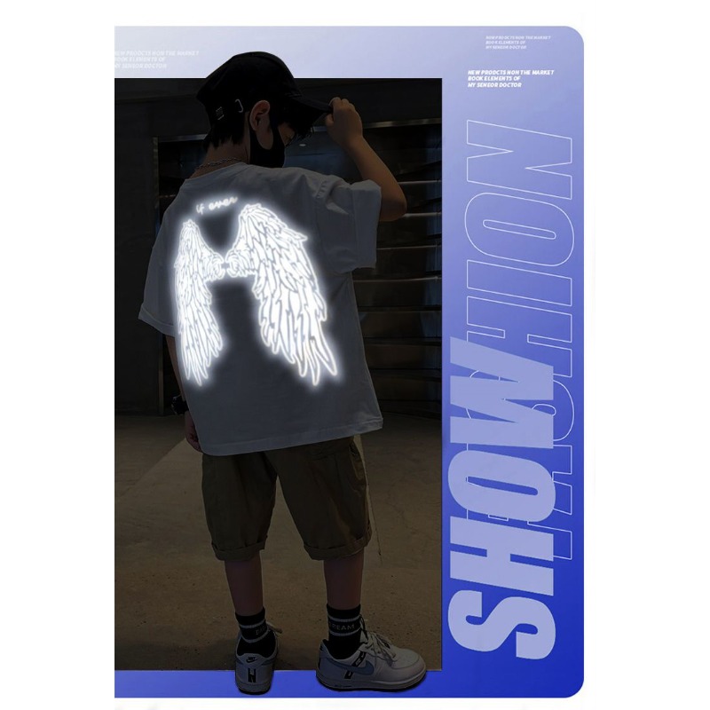 T-shirt con ali riflettenti pe - Summer Clothing Teens recensione e prezzo