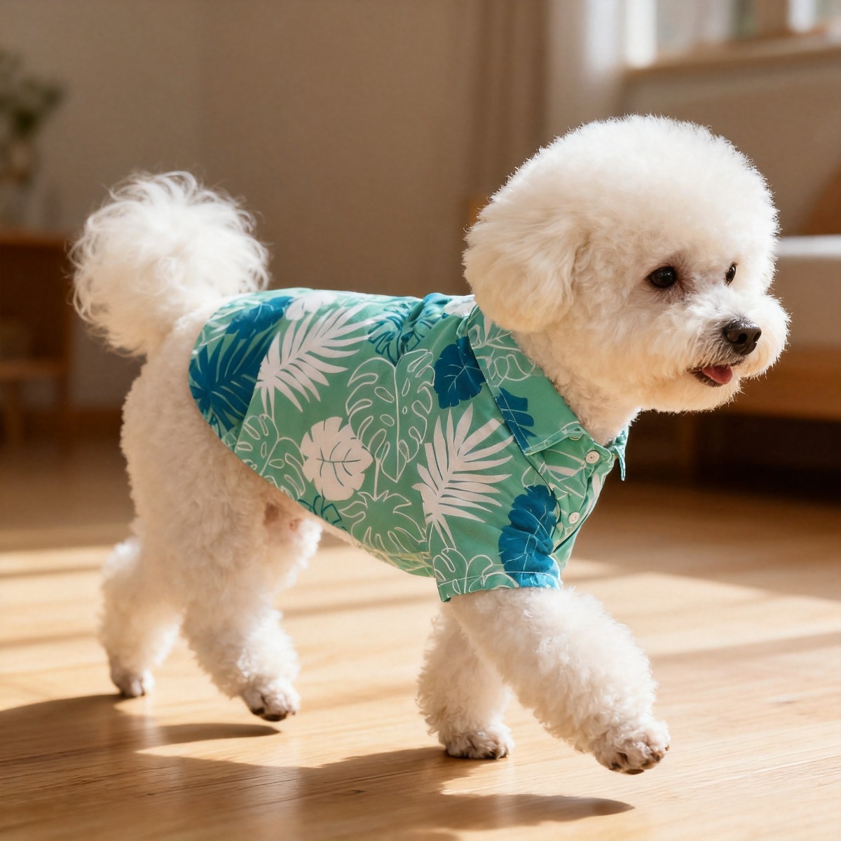 Maglietta a Fiori per Gatti, L - Summer Dog Clothing recensione e prezzo