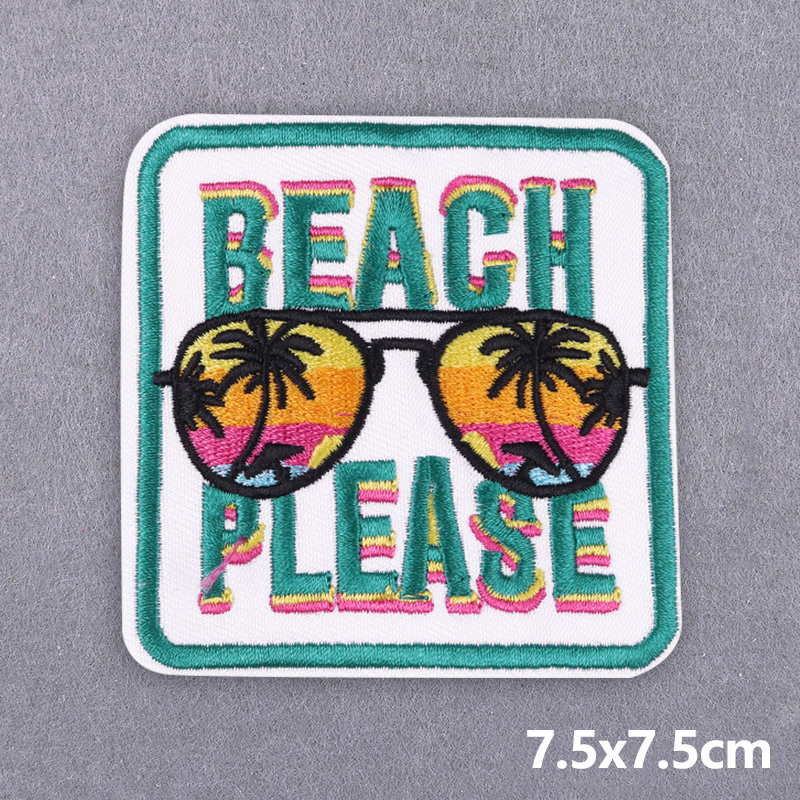 5 Pezzi Toppe Ricamate a Tema  - Summer Clothing Vibes recensione e prezzo