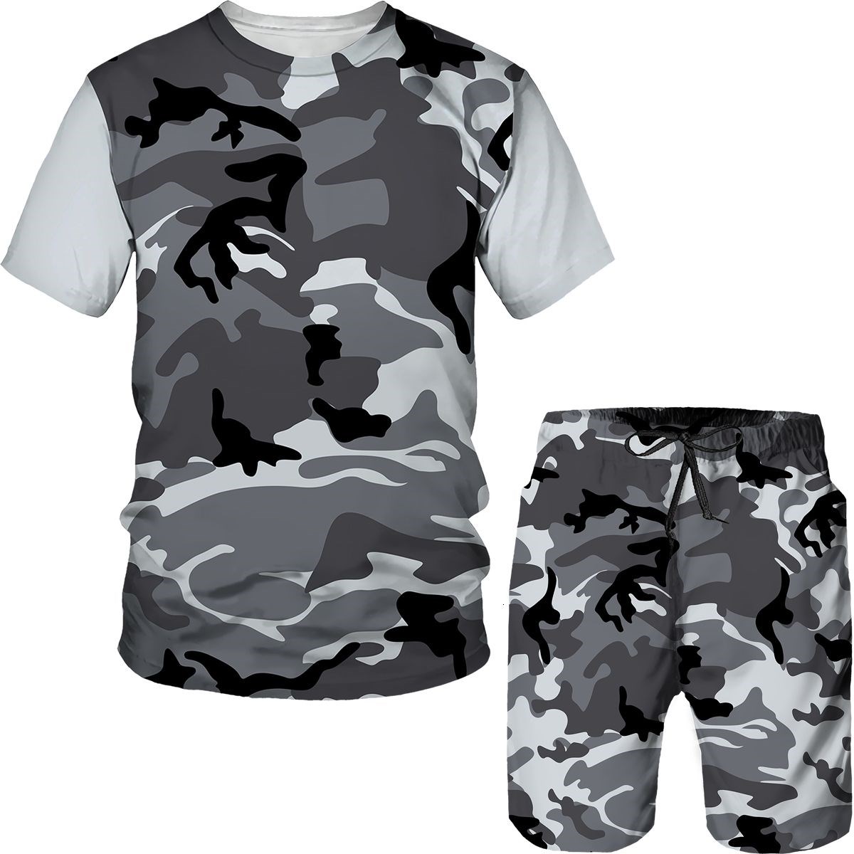 Completi mimetici da uomo, t-s - Summer Clothing Outfits recensione e prezzo
