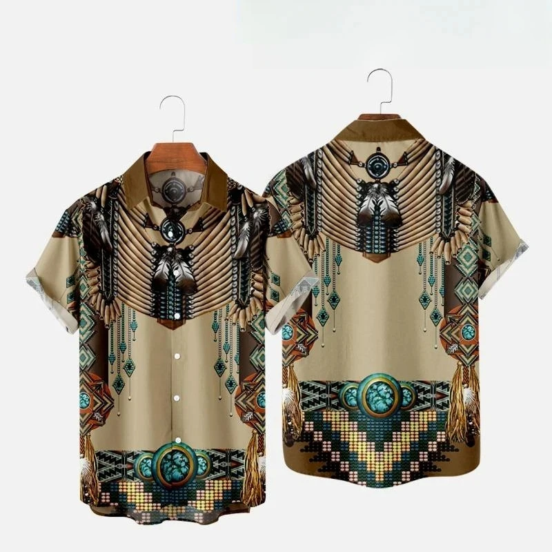 Camicie da Spiaggia con Stampa - Indian Summer Vintage Clothing recensione e prezzo