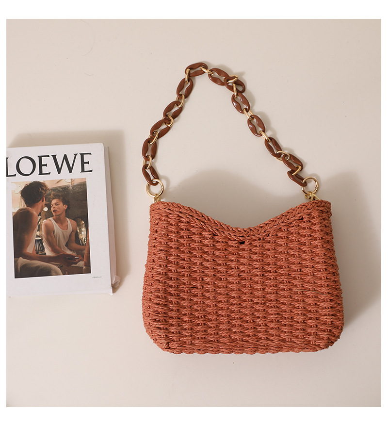 Borsa in Paglia Intrecciata pe - Beach Bag Straw recensione e prezzo