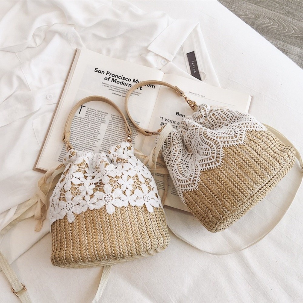 Borsa a Spalla Vintage in Pagl - Beach Bag Straw recensione e prezzo
