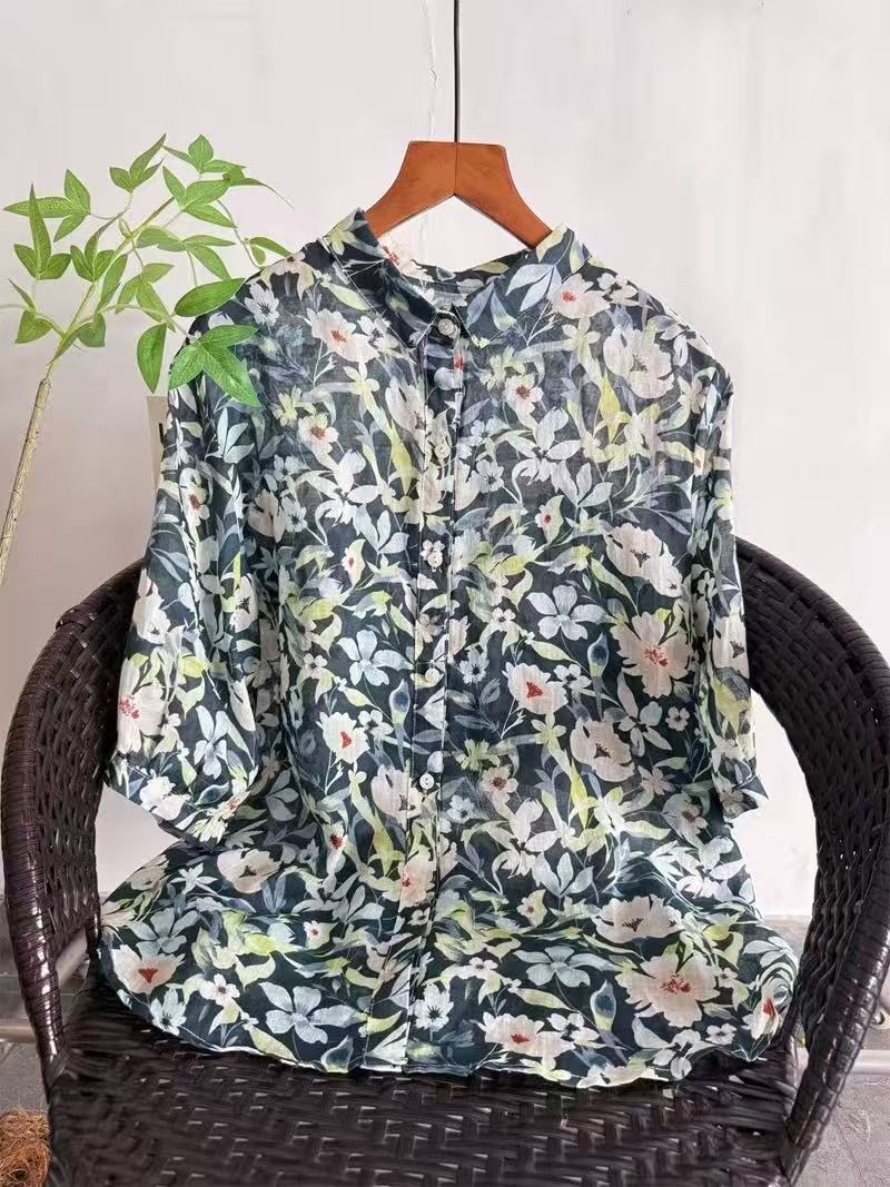 Camicia in Pura Rami da Donna  - Summer Clothing For Japan recensione e prezzo