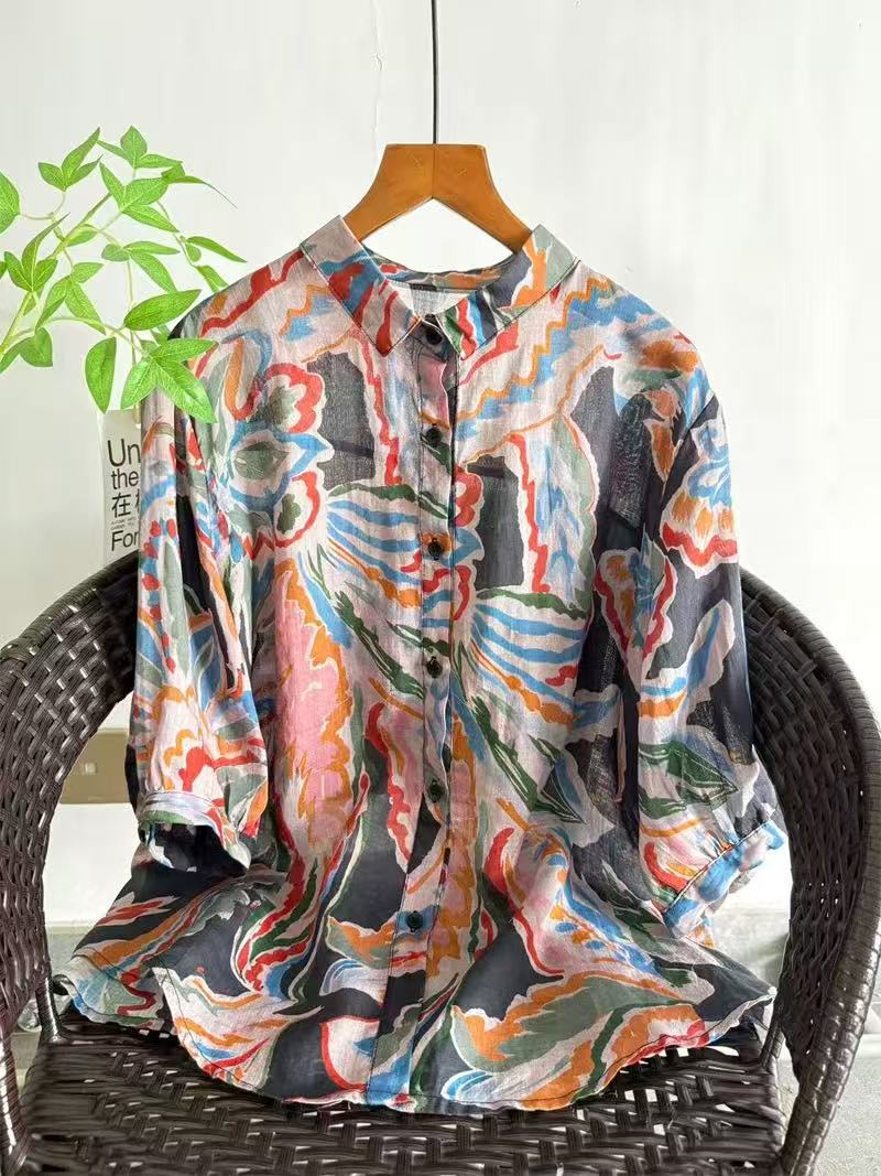 Camicia in Pura Rami da Donna  - Summer Clothing For Japan recensione e prezzo