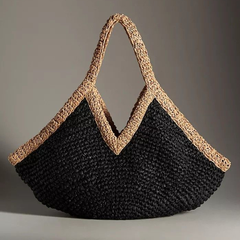 Nuova Borsa Estiva Intrecciata - Beach Bag Straw recensione e prezzo